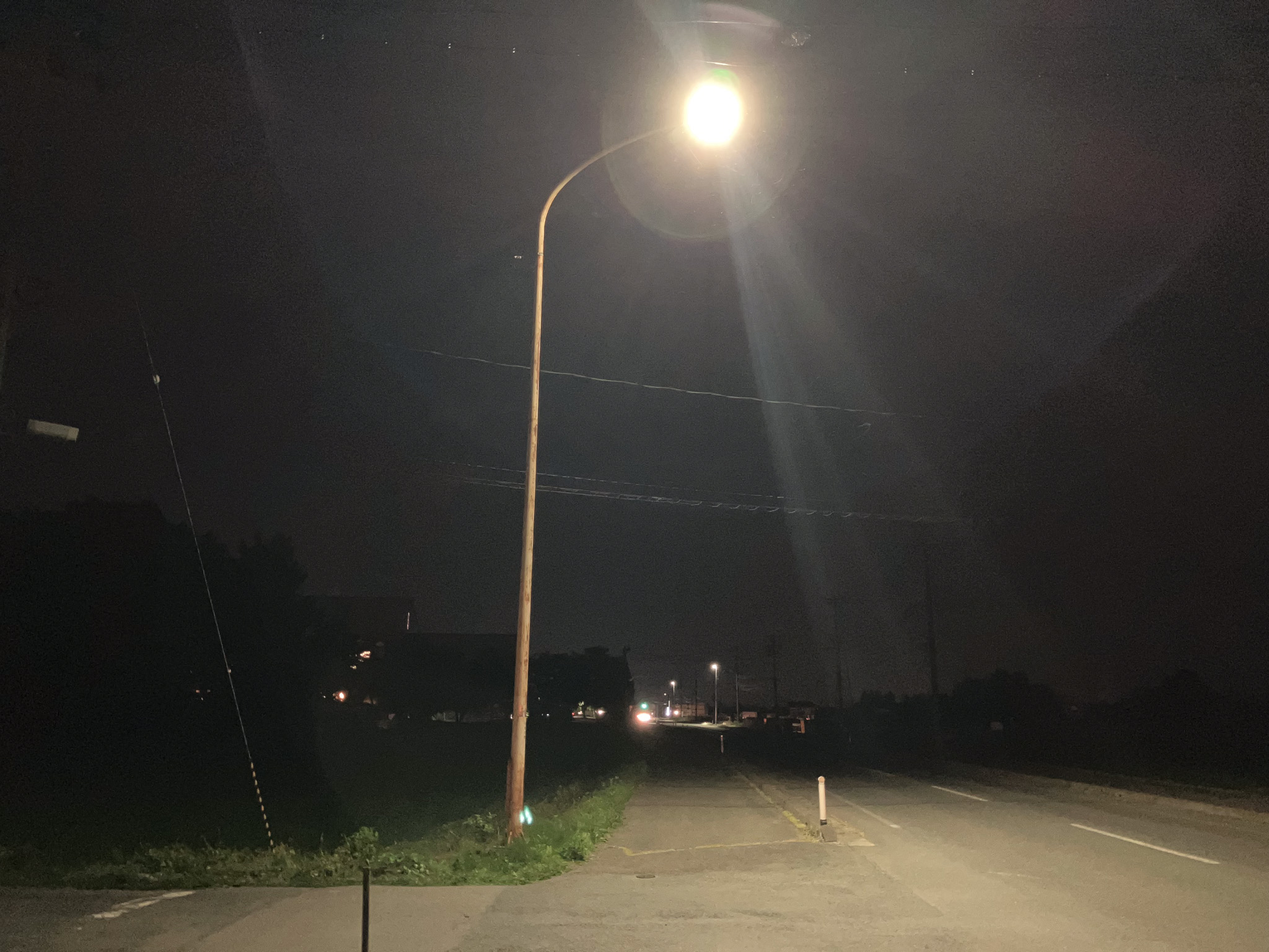 修繕後：夜間点灯状況（矢北中北）